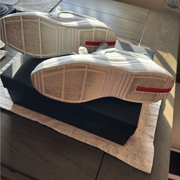 AUTHENTIC ❤️Prada ❤️Cup Soft rubber and bike fabric sneakers
Size:39/9 US - Picture 9 of 17